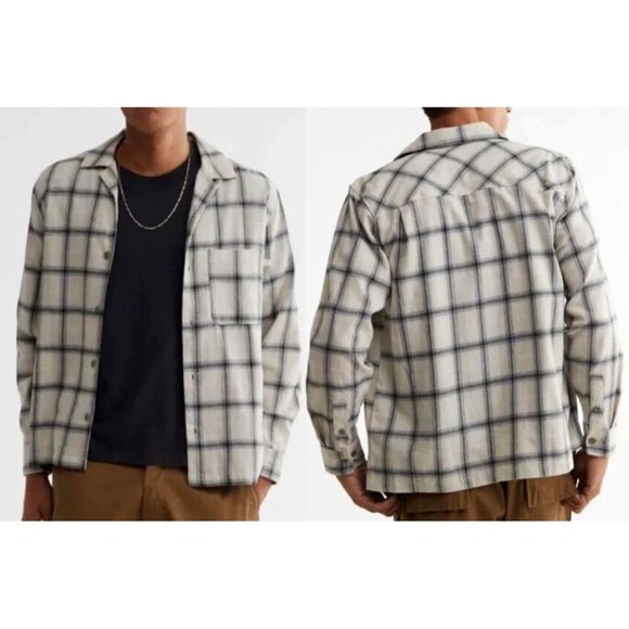 Urban Outfitters Other - Urban Outfitters Standard/Cloth Men's Plaid Flannel Long Sleeve Shirt Medium NWT